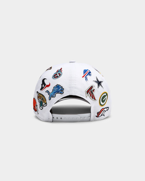 New Era NFL 'All Over League' 9FORTY K-Frame Snapback White