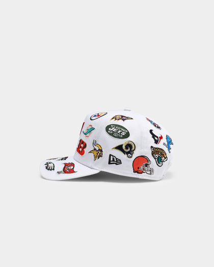 New Era NFL 'All Over League' 9FORTY K-Frame Snapback White