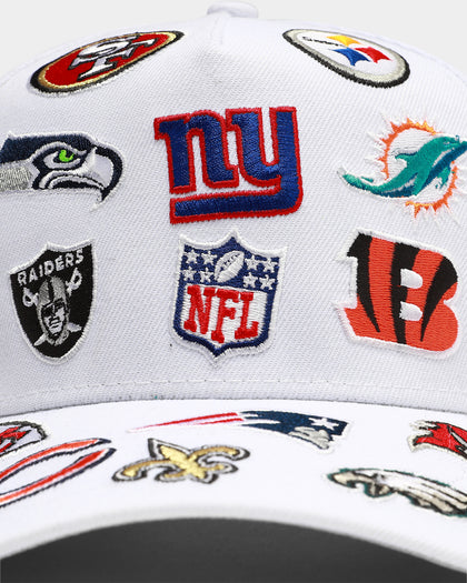 New Era NFL 'All Over League' 9FORTY K-Frame Snapback White