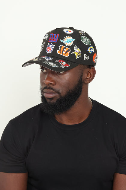 New Era NFL 'All Over League' 9FORTY K-Frame Snapback Black