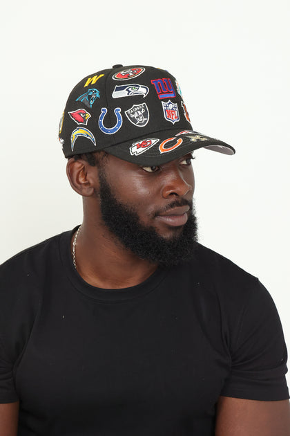New Era NFL 'All Over League' 9FORTY K-Frame Snapback Black