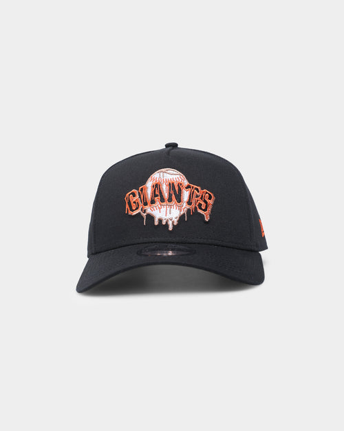 New Era San Francisco Giants "Drip Logo"  9FORTY A-Frame Snapback Black