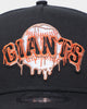 New Era San Francisco Giants "Drip Logo"  9FORTY A-Frame Snapback Black