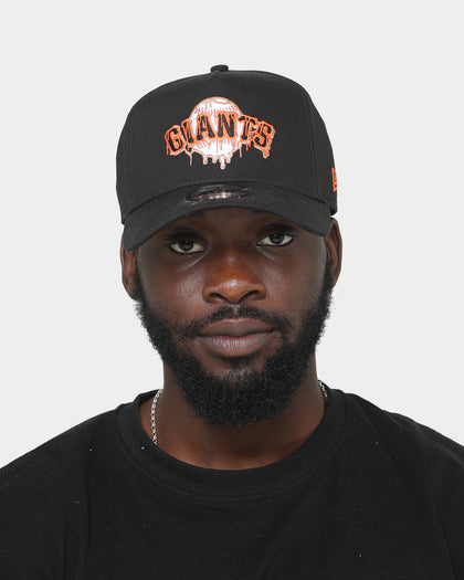 New Era San Francisco Giants "Drip Logo"  9FORTY A-Frame Snapback Black