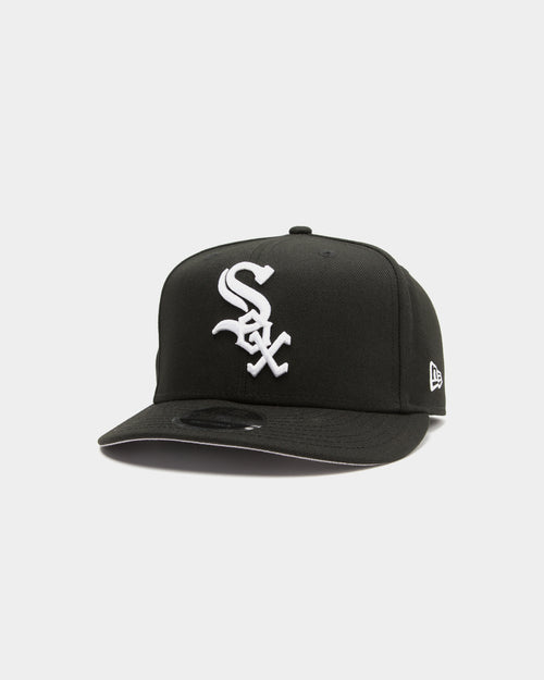 New Era Chicago White Sox 9FIFTY Retro High Crown Precurved Snapback Black