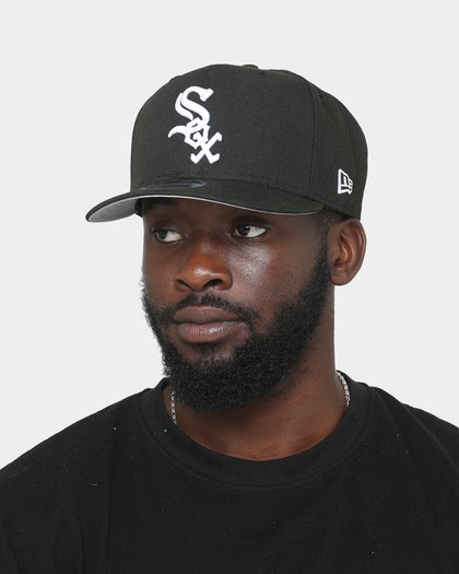 New Era Chicago White Sox 9FIFTY Retro High Crown Precurved Snapback Black