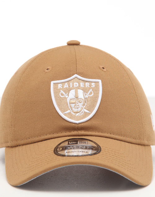NEW ERA Oakland Raiders 9TWENTY Strapback Wheat/White