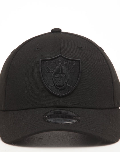NEW ERA OAKLAND RAIDERS 9FORTY SNAPBACK BLACK/BLACK