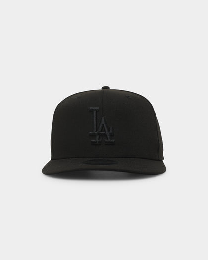New Era Los Angeles Dodgers 9FIFTY High Crown Precurved Snapback Black/Black