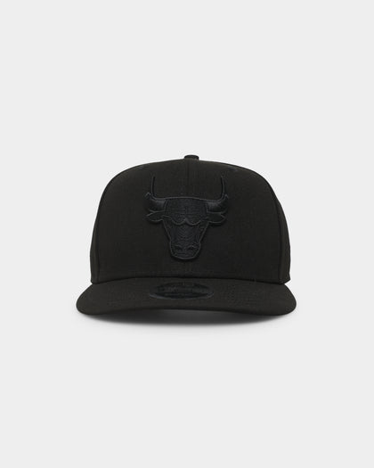 New Era Chicago Bulls 9FIFTY High Crown Precurved Snapback Black/Black