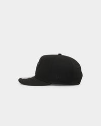 New Era Chicago Bulls 9FIFTY High Crown Precurved Snapback Black/Black