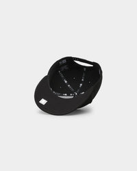 New Era Chicago Bulls 9FIFTY High Crown Precurved Snapback Black/Black