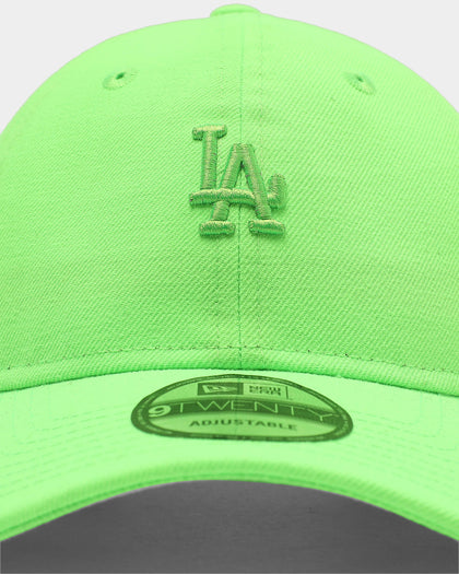 New Era Women's Los Angeles Dodgers Fluro 9TWENTY Strapback Green Shock
