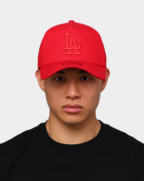 New Era Los Angeles Dodgers Tonal 9FORTY A-Frame Snapback Scarlet