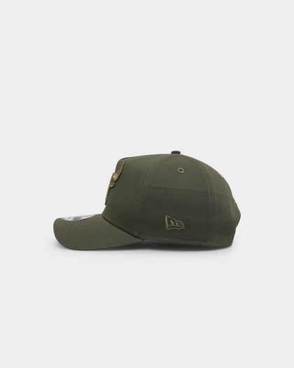 New Era Chicago Bulls Tonal 9FORTY A-Frame Snapback Olive