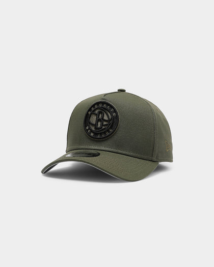 New Era Brooklyn Nets 9FORTY A-Frame Snapback New Olive/Black