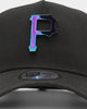 New Era Pittsburgh Pirates 'Metal Badge' 9FORTY K-Frame Snapback Black/Iridescent