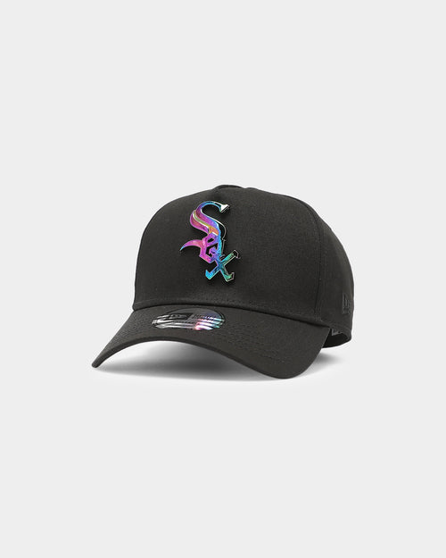 New Era Chicago White Sox 'Metal Badge' 9FORTY K-Frame Snapback Black/Iridescent