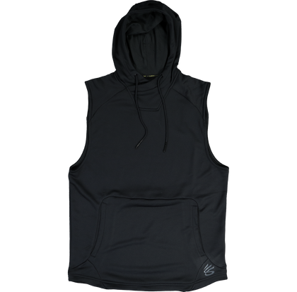 Under Armour Curry UNDRTD Sleeveless Hoodie Black/Black/Jet
