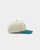 Mitchell & Ness Miami Dolphins Pro Crown Snapback Off White/Teal