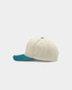 Mitchell & Ness Miami Dolphins Pro Crown Snapback Off White/Teal