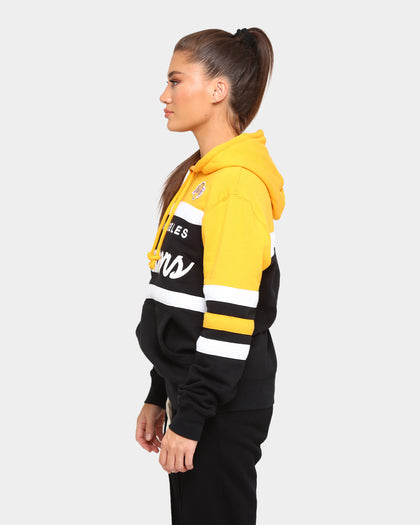 Mitchell & Ness Men's Los Angeles Lakers Head Coach Hoodie Black