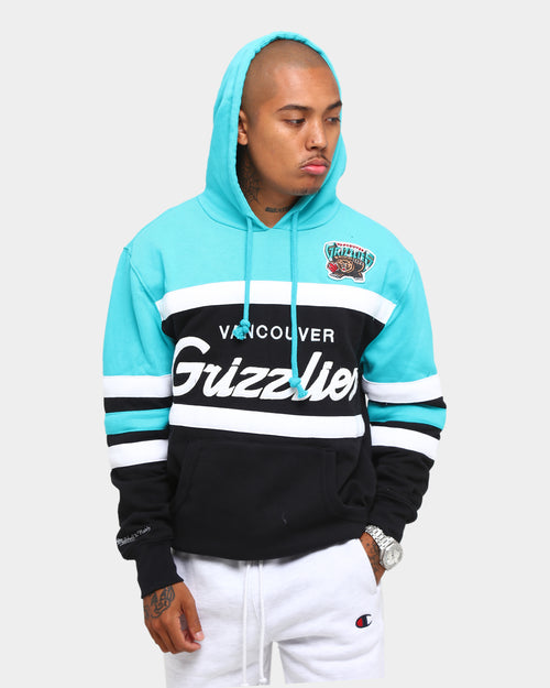 Mitchell & Ness Men's Vancouver Grizzlies Head Coach Hoodie Black