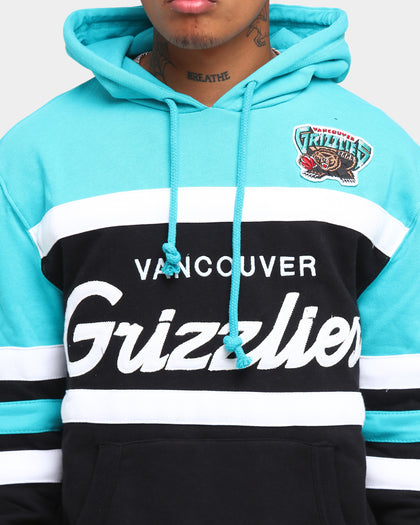Mitchell & Ness Men's Vancouver Grizzlies Head Coach Hoodie Black