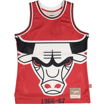 Mitchell & Ness Chicago Bulls Blown Out Jersey Red