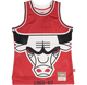 Mitchell & Ness Chicago Bulls Blown Out Jersey Red