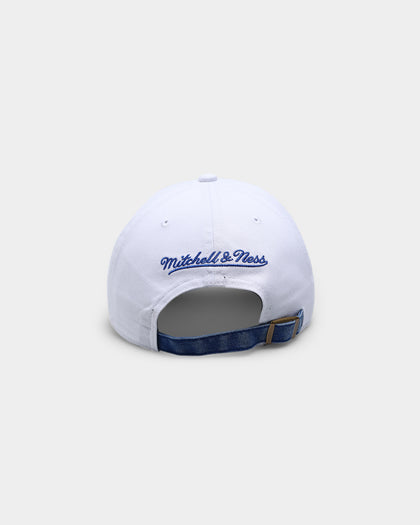 Mitchell & Ness Denver Nuggets Dad Hat Strapback White