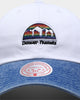Mitchell & Ness Denver Nuggets Dad Hat Strapback White