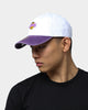 Mitchell & Ness Los Angeles Lakers Dad Hat Strapback White