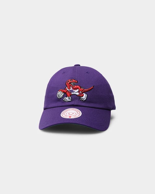 Mitchell & Ness Toronto Raptors Dad Hat Strapback Purple