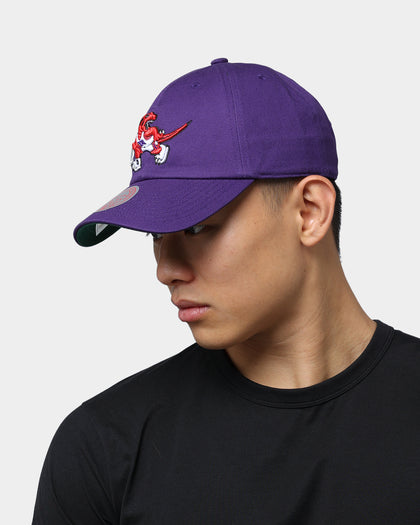 Mitchell & Ness Toronto Raptors Dad Hat Strapback Purple