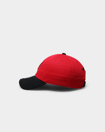 Mitchell & Ness Chicago Bulls Dad Hat Strapback Red/Black