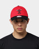 Mitchell & Ness Chicago Bulls Dad Hat Strapback Red/Black