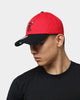 Mitchell & Ness Chicago Bulls Dad Hat Strapback Red/Black
