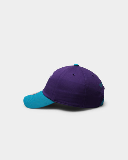 Mitchell & Ness Charlotte Hornets Dad Hat Strapback Purple/Teal