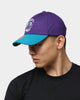 Mitchell & Ness Charlotte Hornets Dad Hat Strapback Purple/Teal