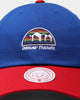 Mitchell & Ness Denver Nuggets Dad Hat Strapback Blue/Red