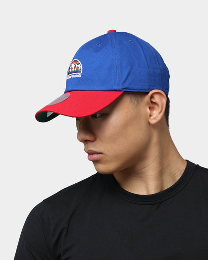 Mitchell & Ness Denver Nuggets Dad Hat Strapback Blue/Red