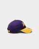 Mitchell & Ness Los Angeles Lakers Dad Hat Strapback Purple/Yellow
