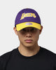 Mitchell & Ness Los Angeles Lakers Dad Hat Strapback Purple/Yellow