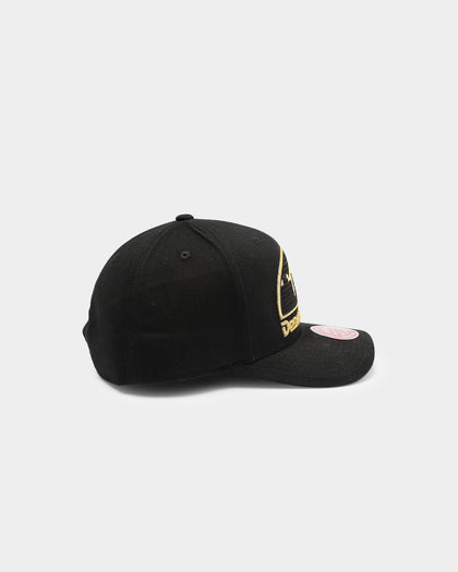 Mitchell & Ness Denver Nuggets Rocker Step Pro Crown Snapback Black/Gold