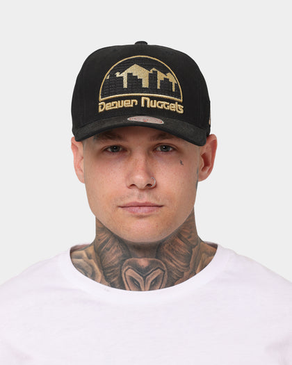 Mitchell & Ness Denver Nuggets Rocker Step Pro Crown Snapback Black/Gold