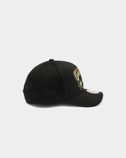 Mitchell & Ness Vancouver Grizzlies Rocker Step Pro Crown Snapback Black/Gold