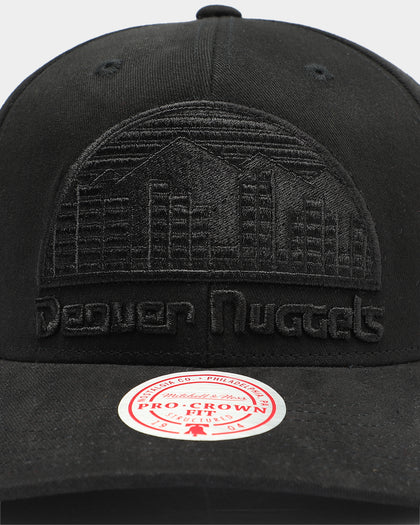 Mitchell & Ness Denver Nuggets Push Pass Pro Crown Snapback Black