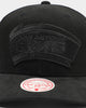 Mitchell & Ness San Antonio Spurs Push Pass Pro Crown Snapback Black