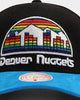 Mitchell & Ness Denver Nuggets Chin It Pro Crown Snapback Black